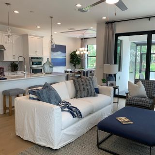 Bring us a pandemic and we bring you one more beautifully merchandised model home. Please enjoy the Mangrove at Hamilton Place in Naples by #tollbrothers.  #modelhomemerchandising #modelhomes #interiordesign #interiordesignforbuilders